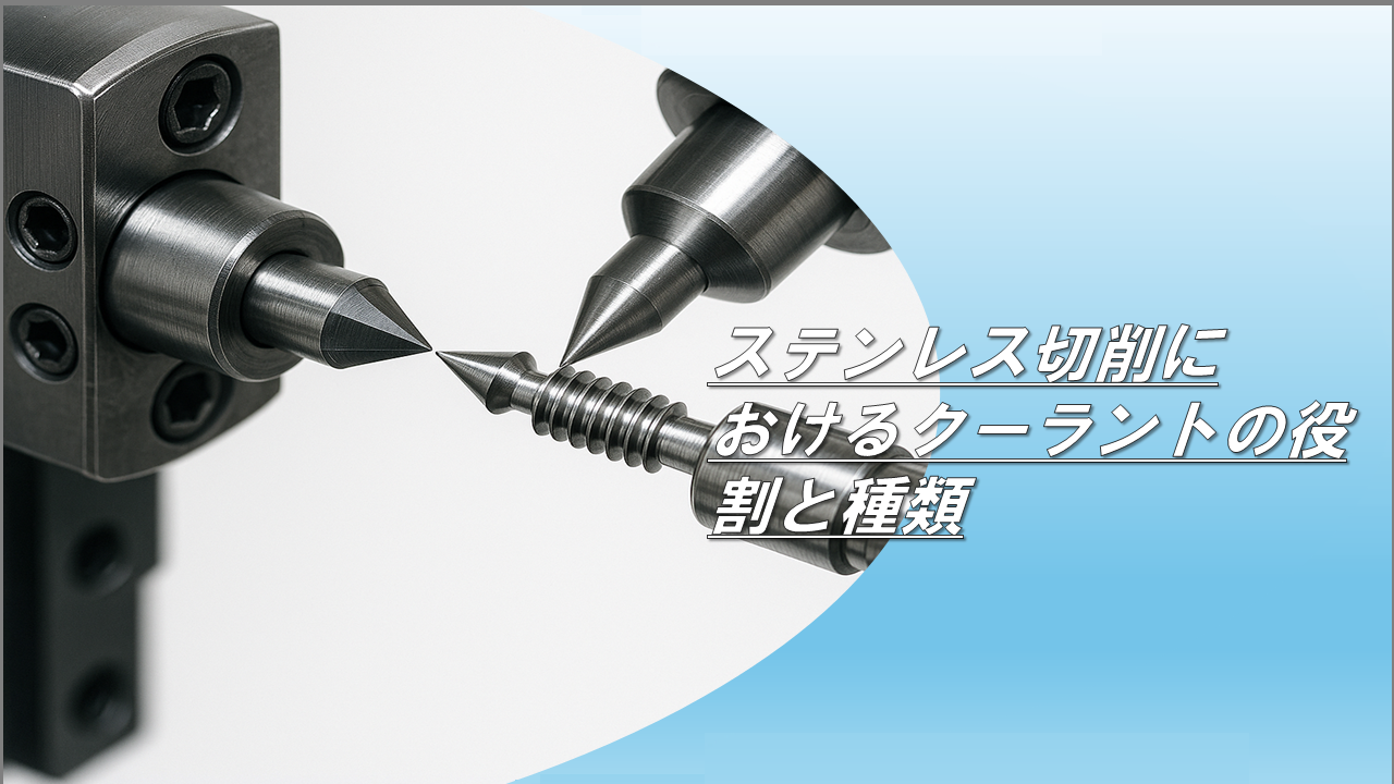 ステンレス切削におけるクーラントの役割と種類