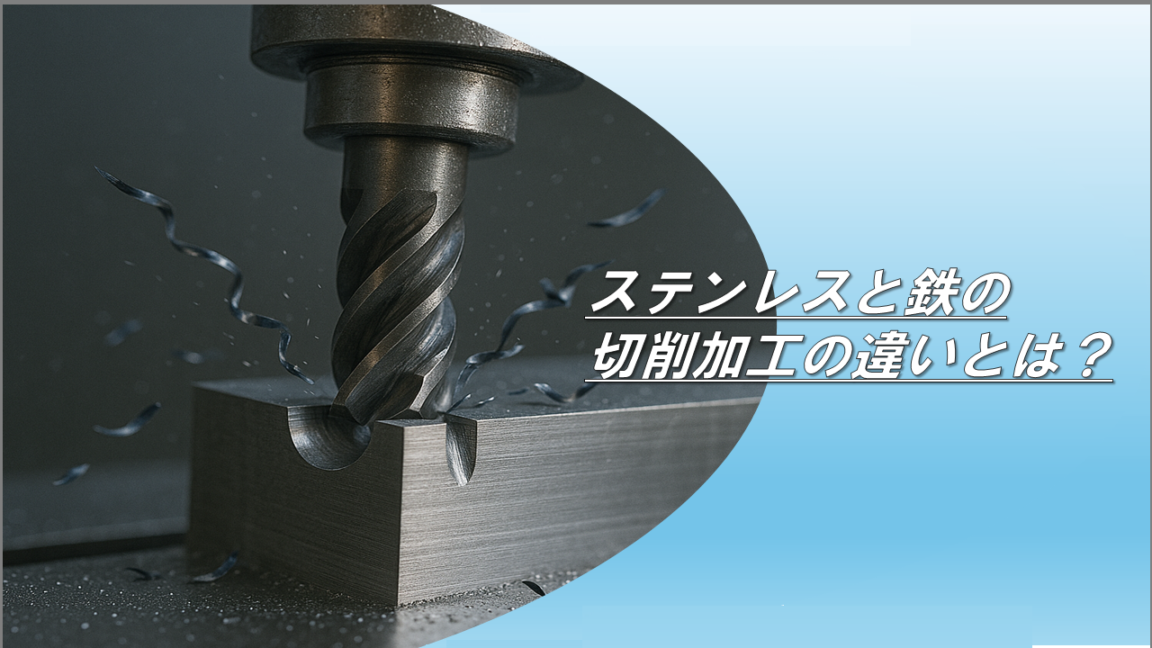 ステンレスと鉄の切削加工の違いとは?