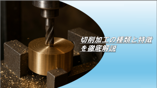切削加工の種類と特徴を徹底解説